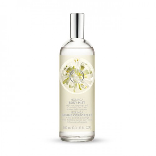 The body shop best sale moringa body mist review